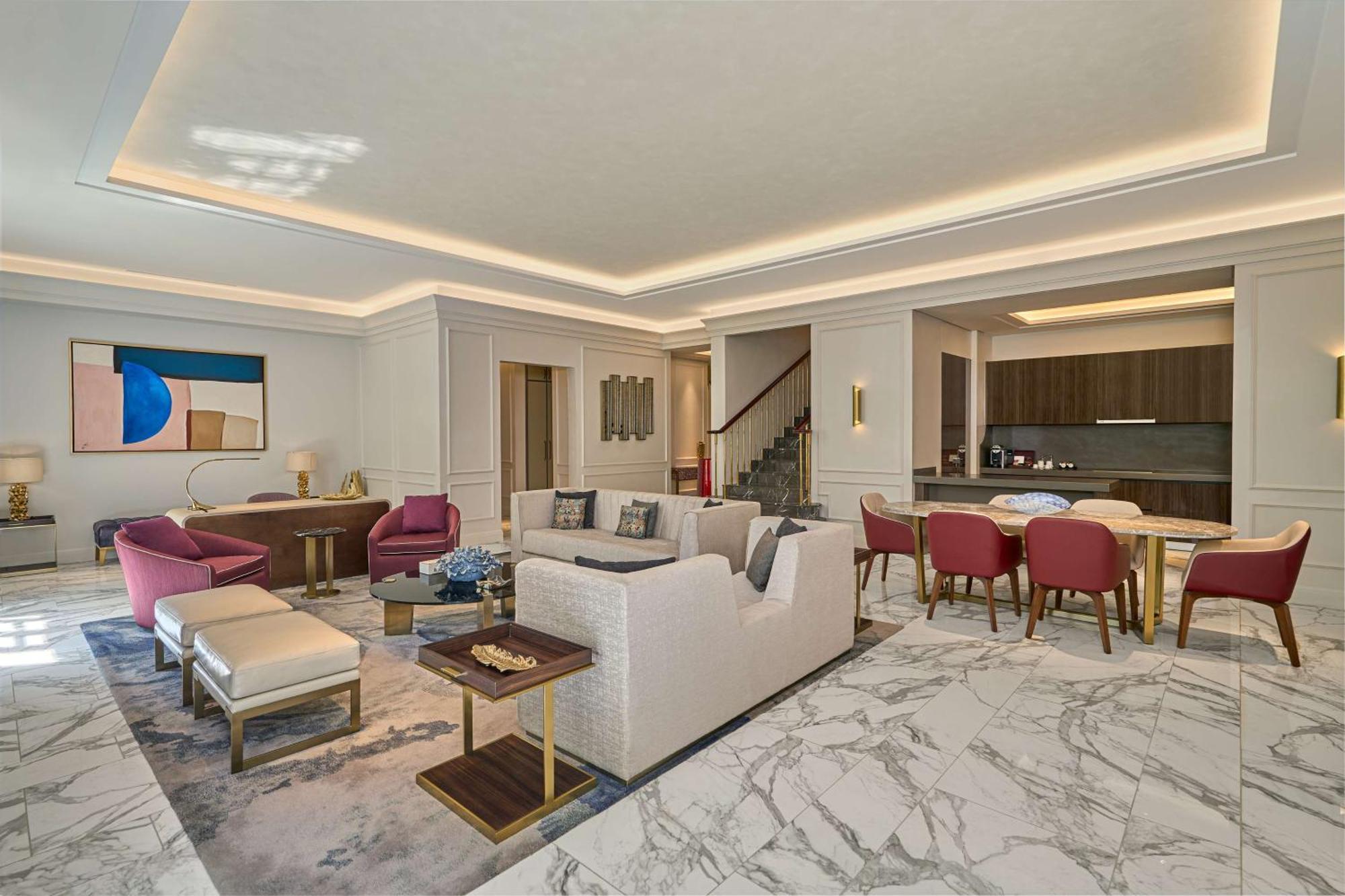 Mansard Riyadh, A Radisson Collection Hotel Экстерьер фото The interior of a typical apartment