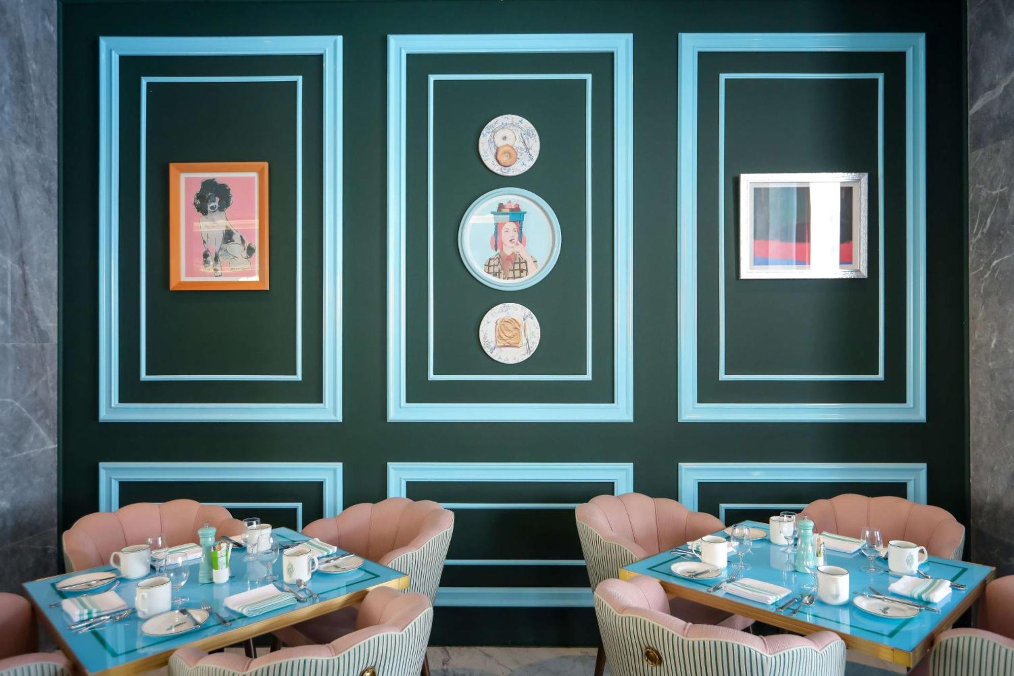 Mansard Riyadh, A Radisson Collection Hotel Экстерьер фото The interior of the restaurant